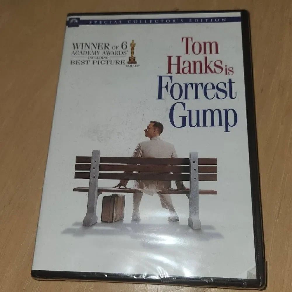 Forrest Gump Tom Hanks Special collector edition dvd Brand New